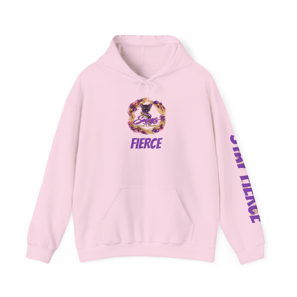 Sassys Butterfly Sparkle | Personalized Cotton-Blend Hoodie