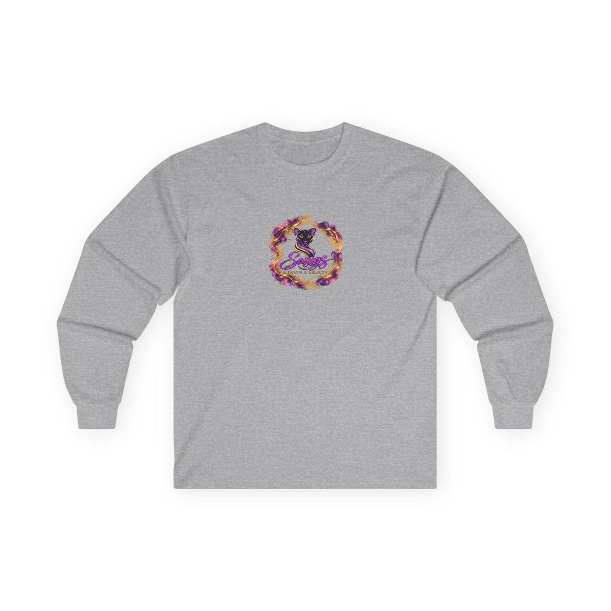 Sassys Butterfly Sparkle | Personalized Long-Sleeve Tee