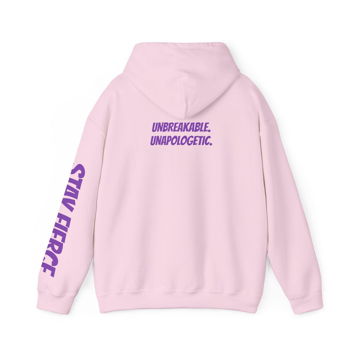 Sassys Unbreakable Unapologetic | Personalized Back-Print Hoodie