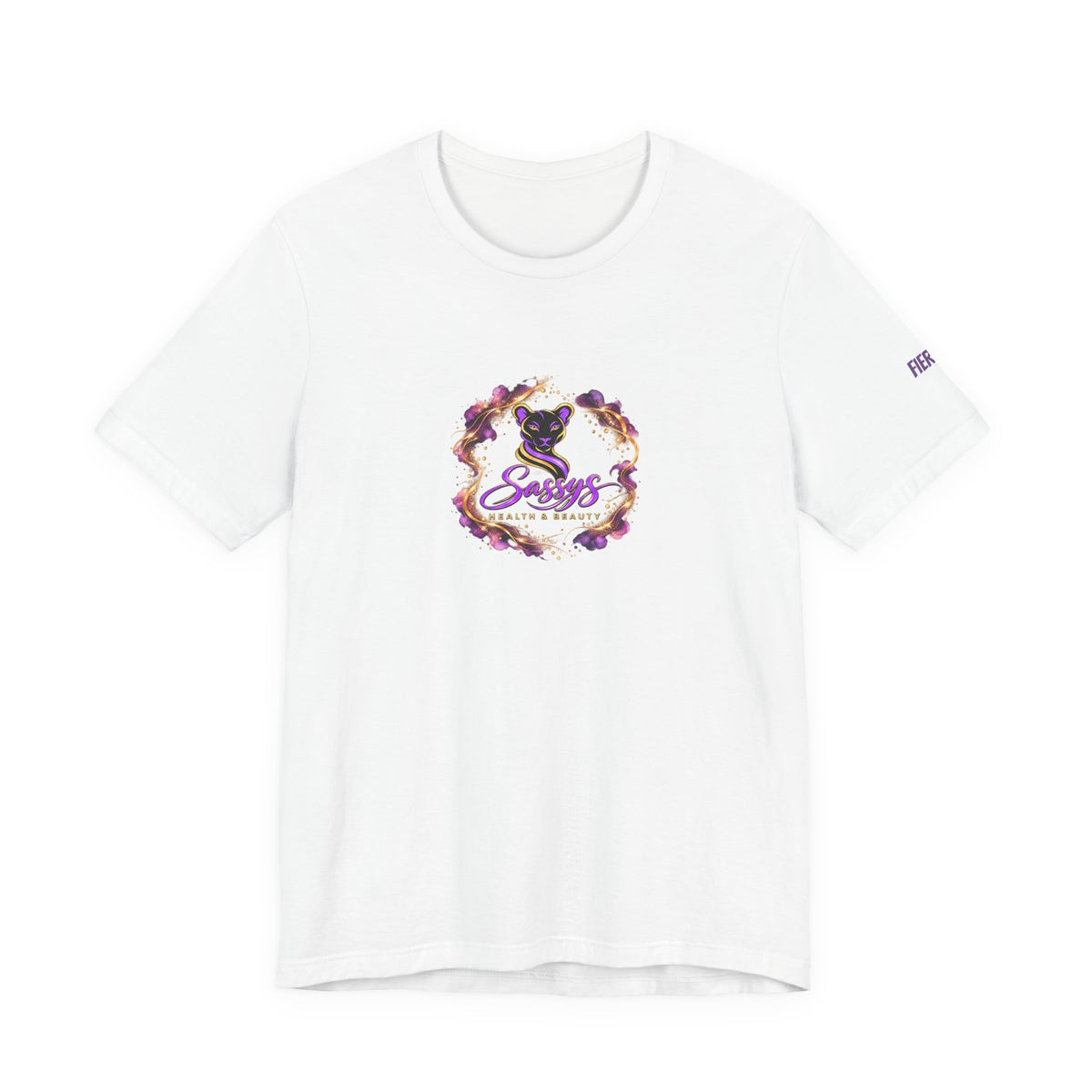 Sassys Butterfly Sparkle | Personalized Back-Print T-Shirt