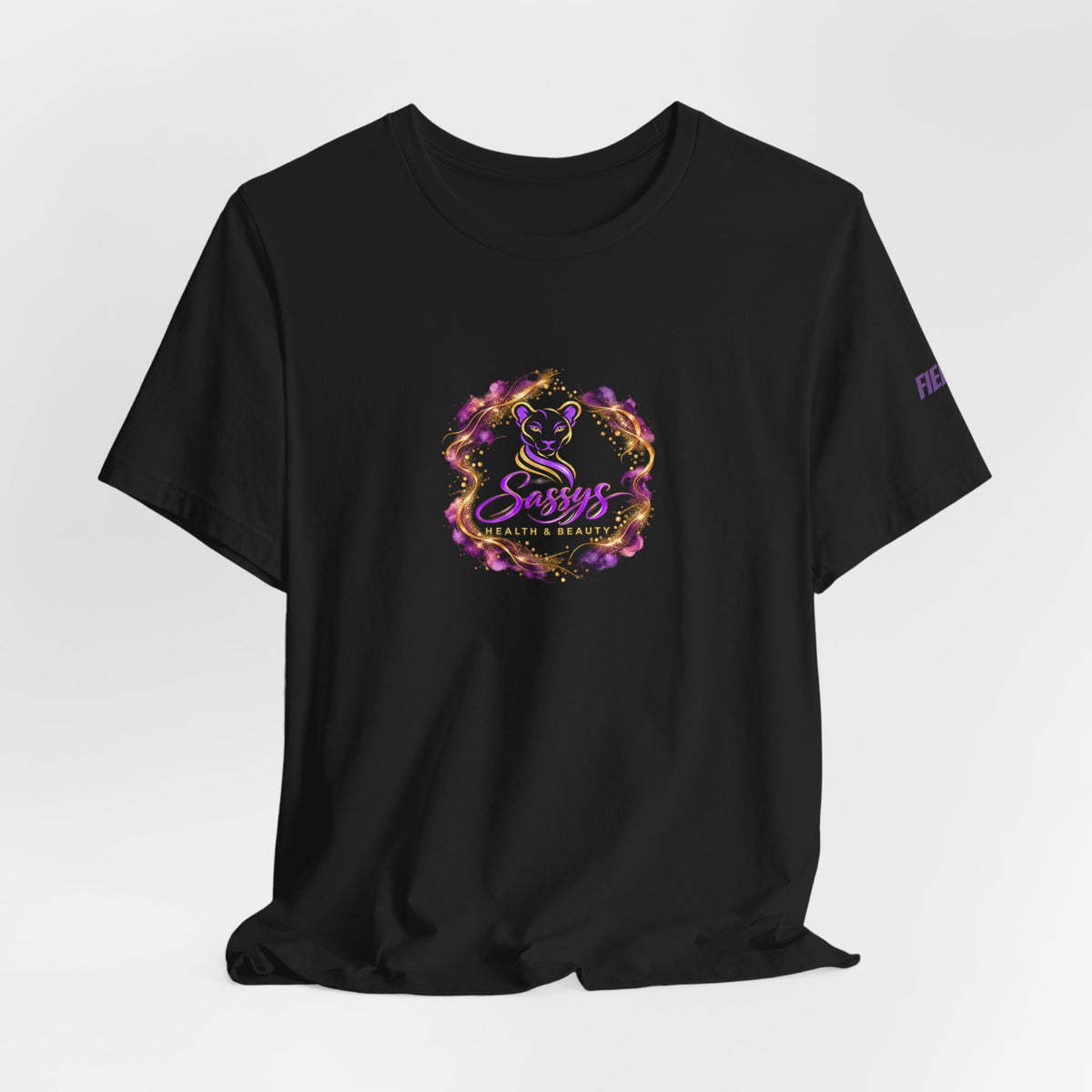 Sassys Butterfly Sparkle | Personalized Back-Print T-Shirt