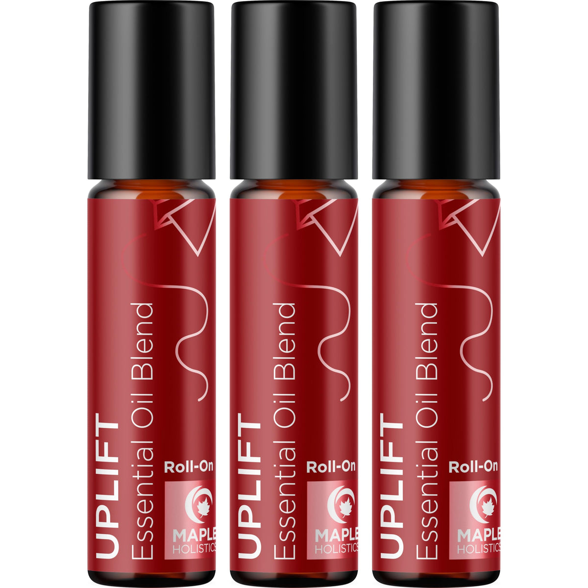Maple Holistics Uplift Essential Oil Roll-On · 3-Pack