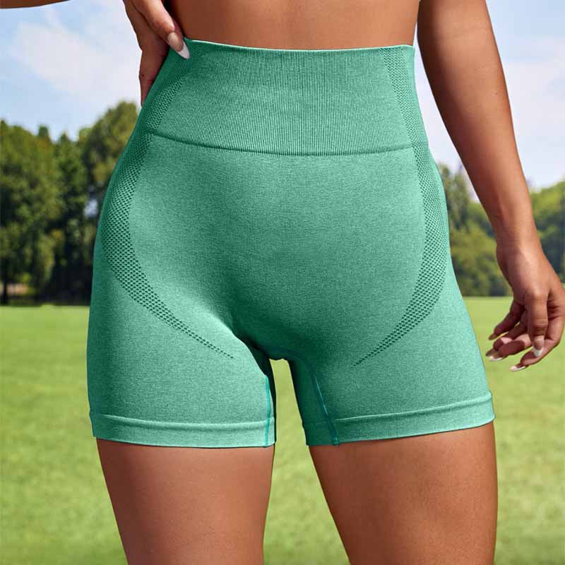High-Waisted Seamless Biker Shorts