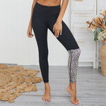 Fierce in Motion · Leopard-Accent Yoga Set