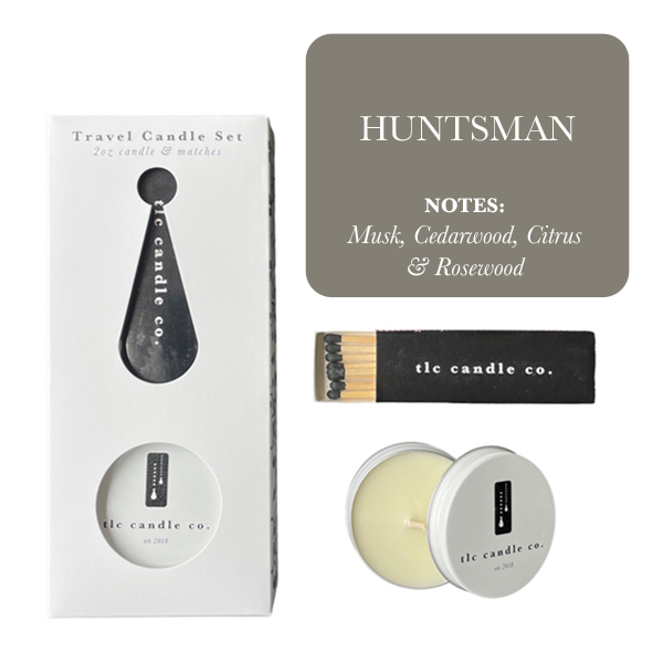 TLC Soy Travel Candle & Matches