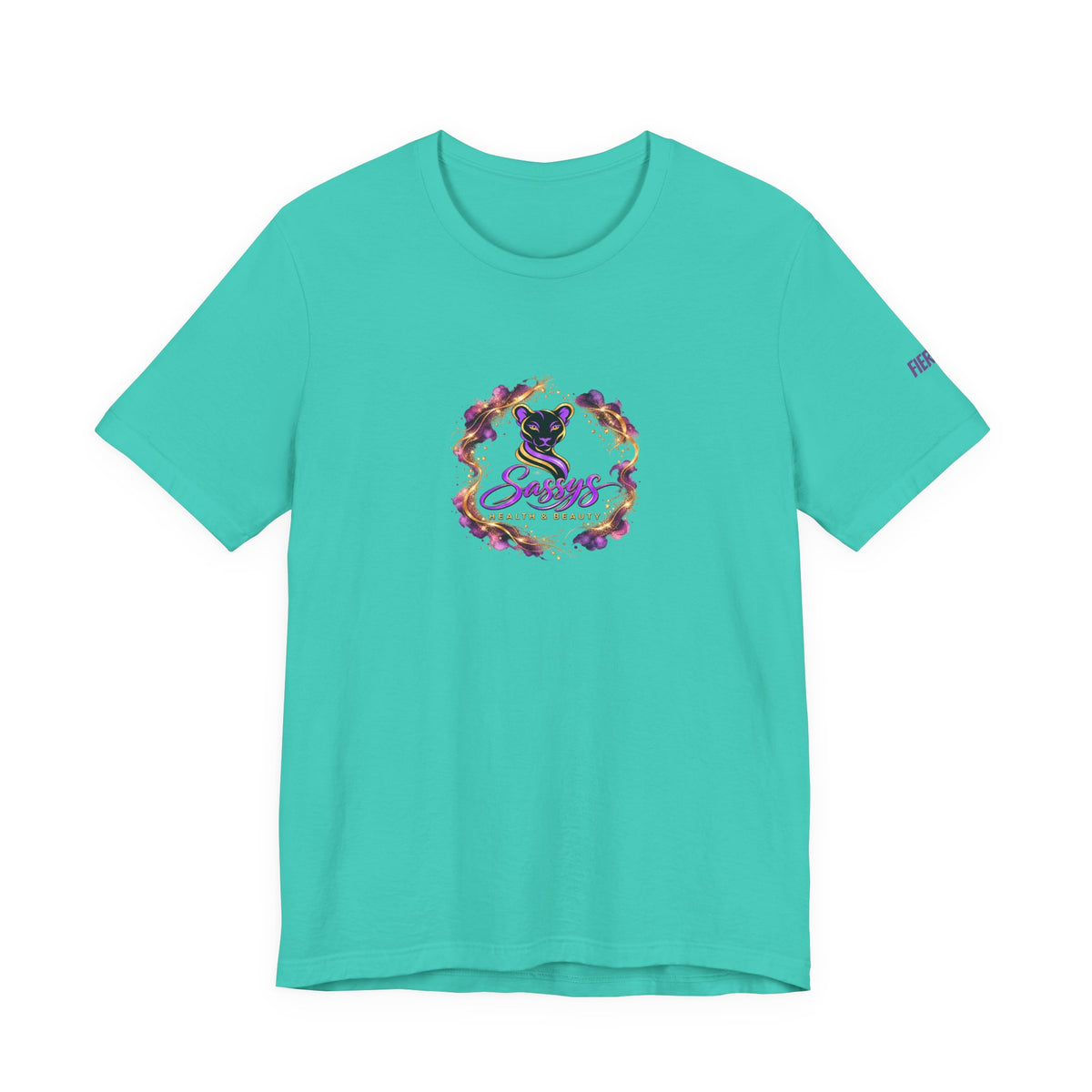 Sassys Butterfly Sparkle | Personalized Back-Print T-Shirt