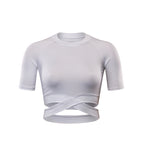 Active Cropped Workout Top