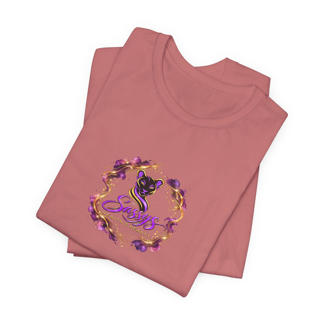 Sassys Butterfly Sparkle | Personalized Back-Print T-Shirt