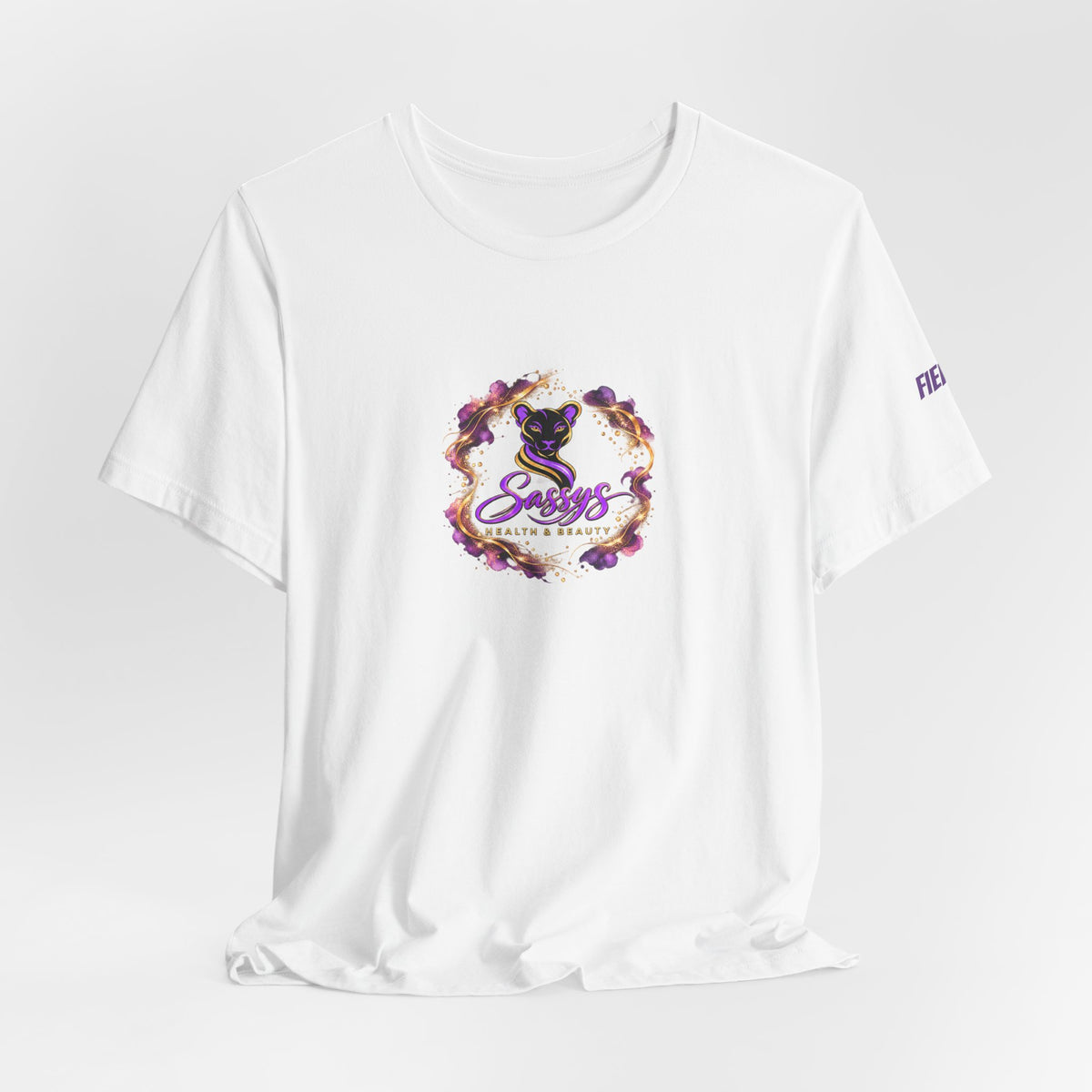 Sassys Butterfly Sparkle | Personalized Back-Print T-Shirt