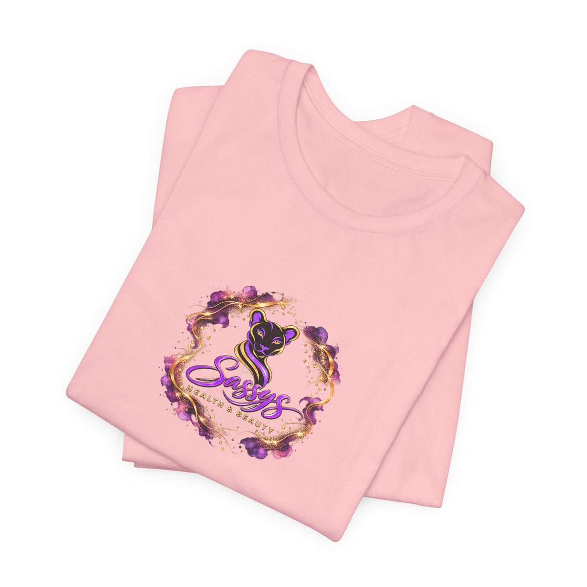 Sassys Butterfly Sparkle | Personalized Back-Print T-Shirt