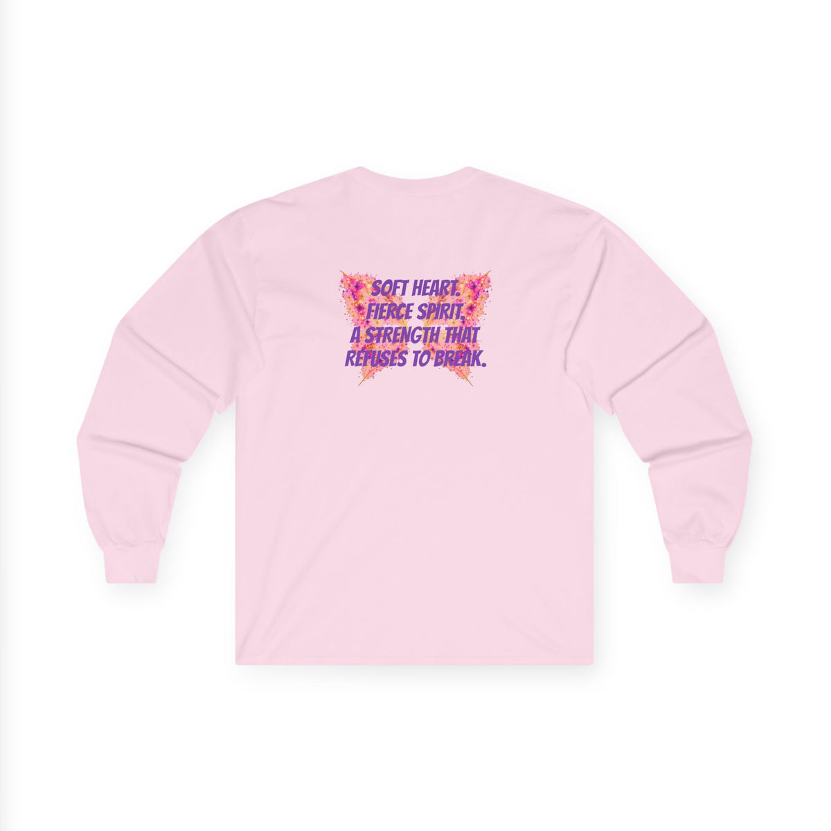 Sassys Butterfly Sparkle | Personalized Long-Sleeve Tee