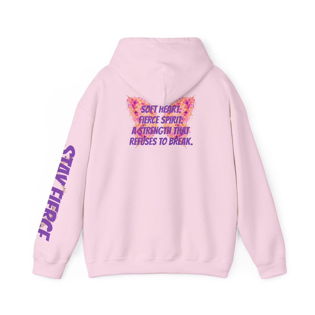 Sassys Butterfly Sparkle | Personalized Cotton-Blend Hoodie
