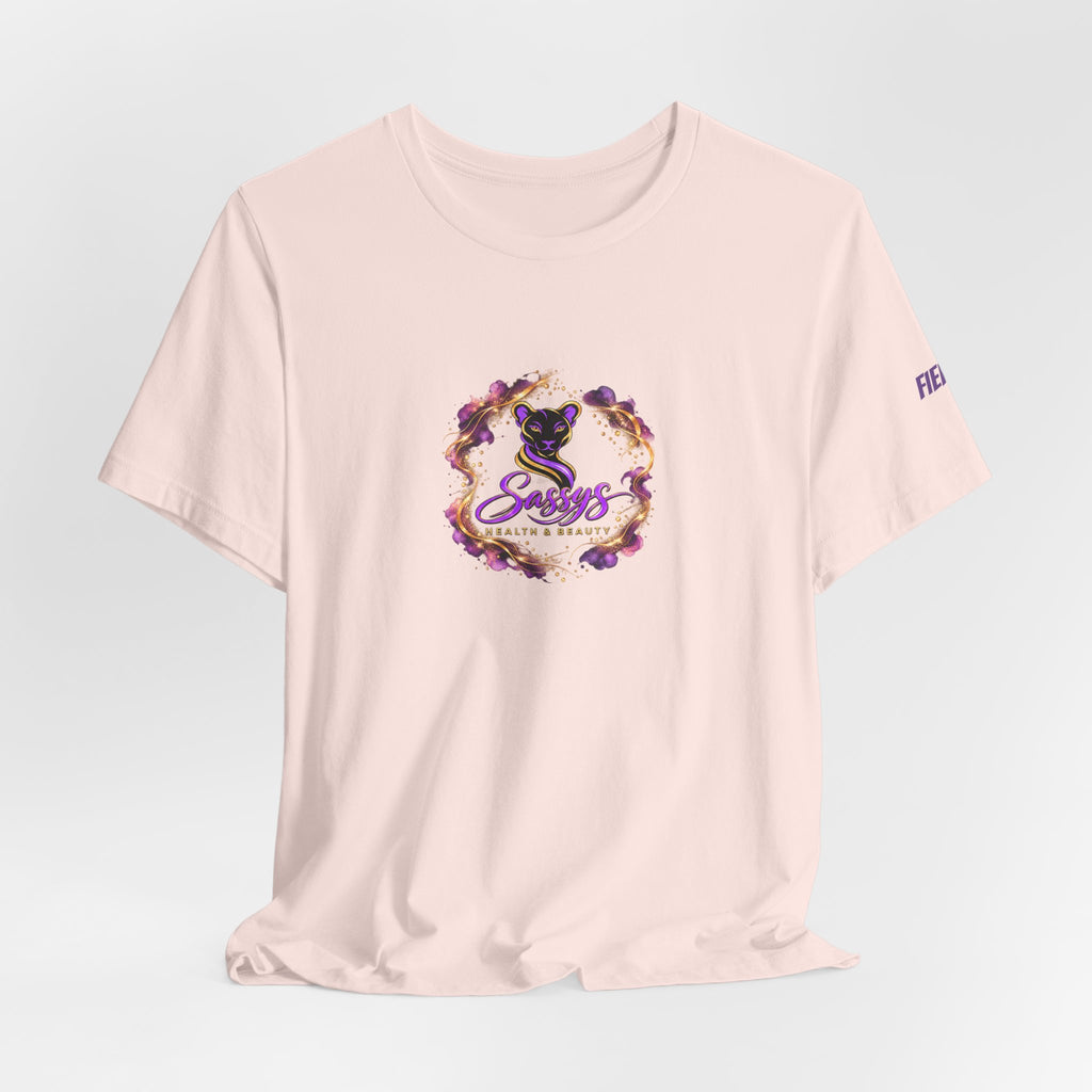 Sassys Butterfly Sparkle | Personalized Back-Print T-Shirt