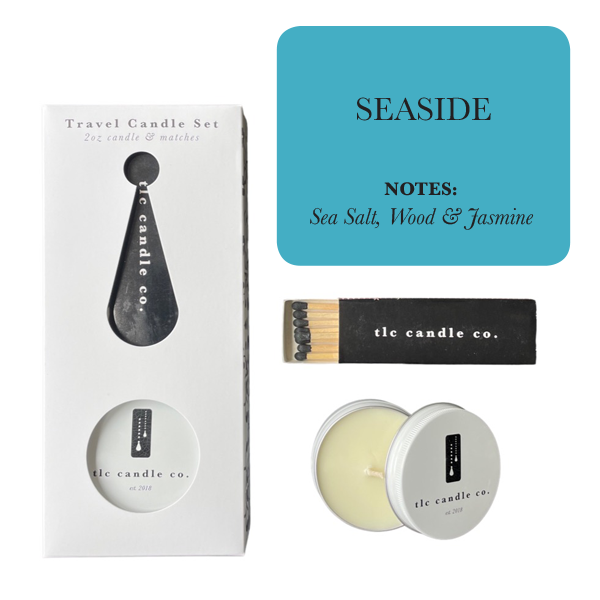 TLC Soy Travel Candle & Matches