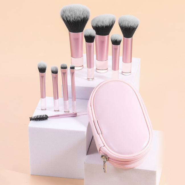 Brush With Sassys · 10-Piece Makeup Brush Set