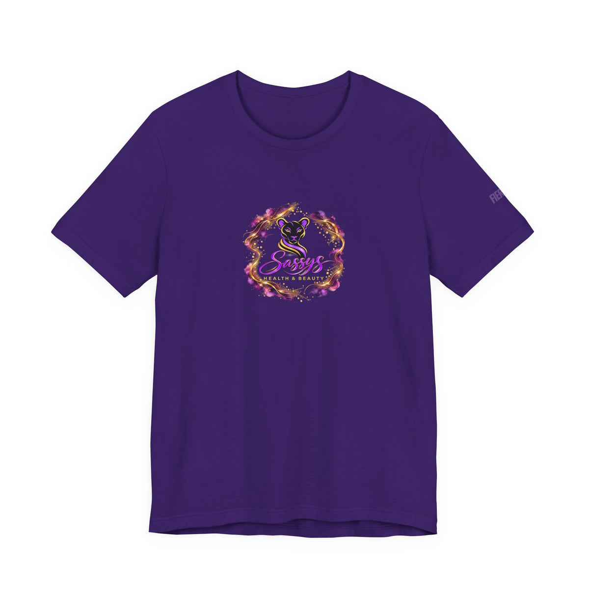 Sassys Butterfly Sparkle | Personalized Back-Print T-Shirt