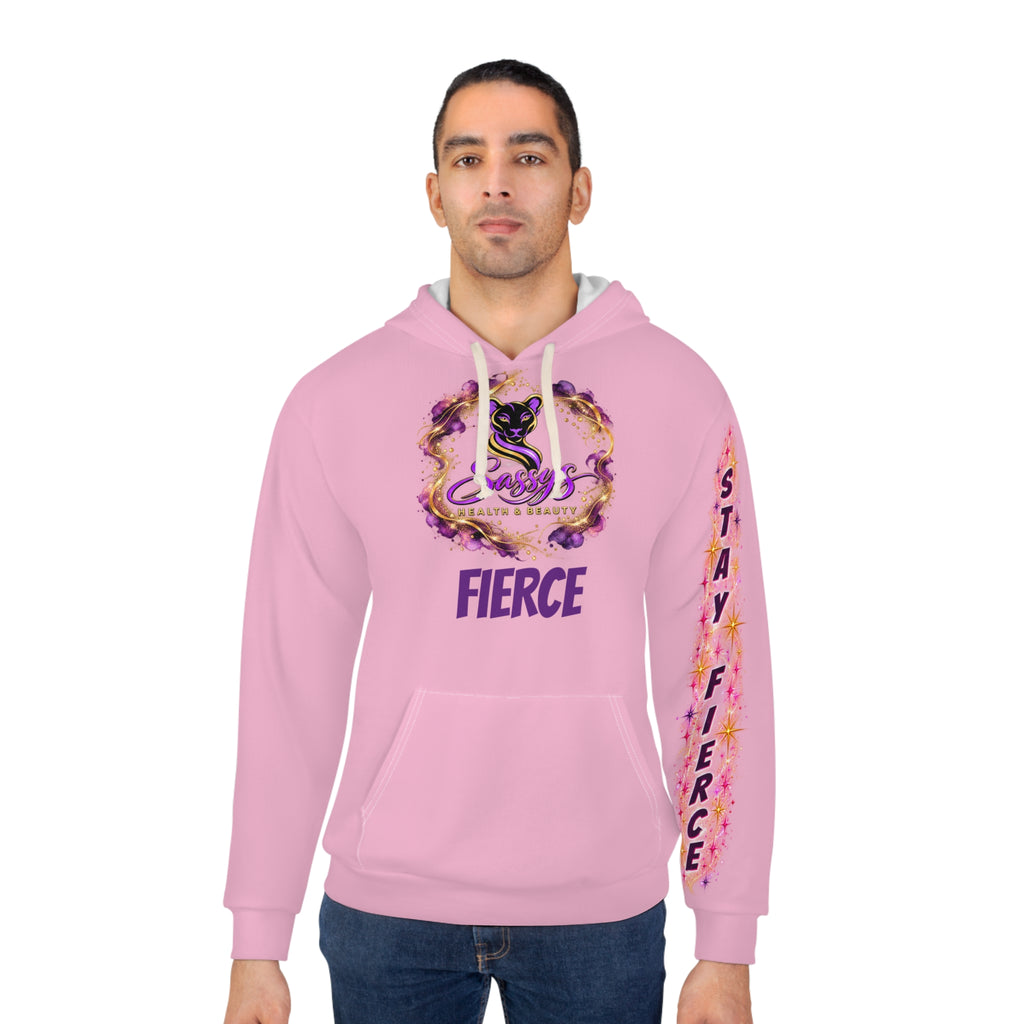 Sassys Butterfly Sparkle | Personalized All-Over-Print Hoodie