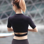 Active Cropped Workout Top