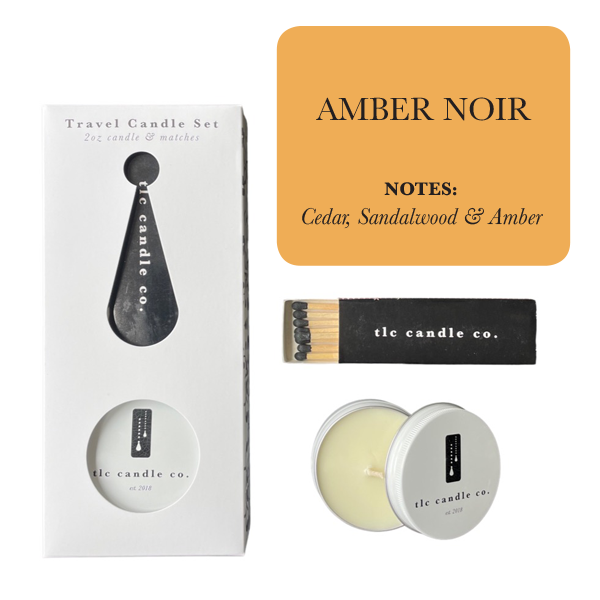 TLC Soy Travel Candle & Matches