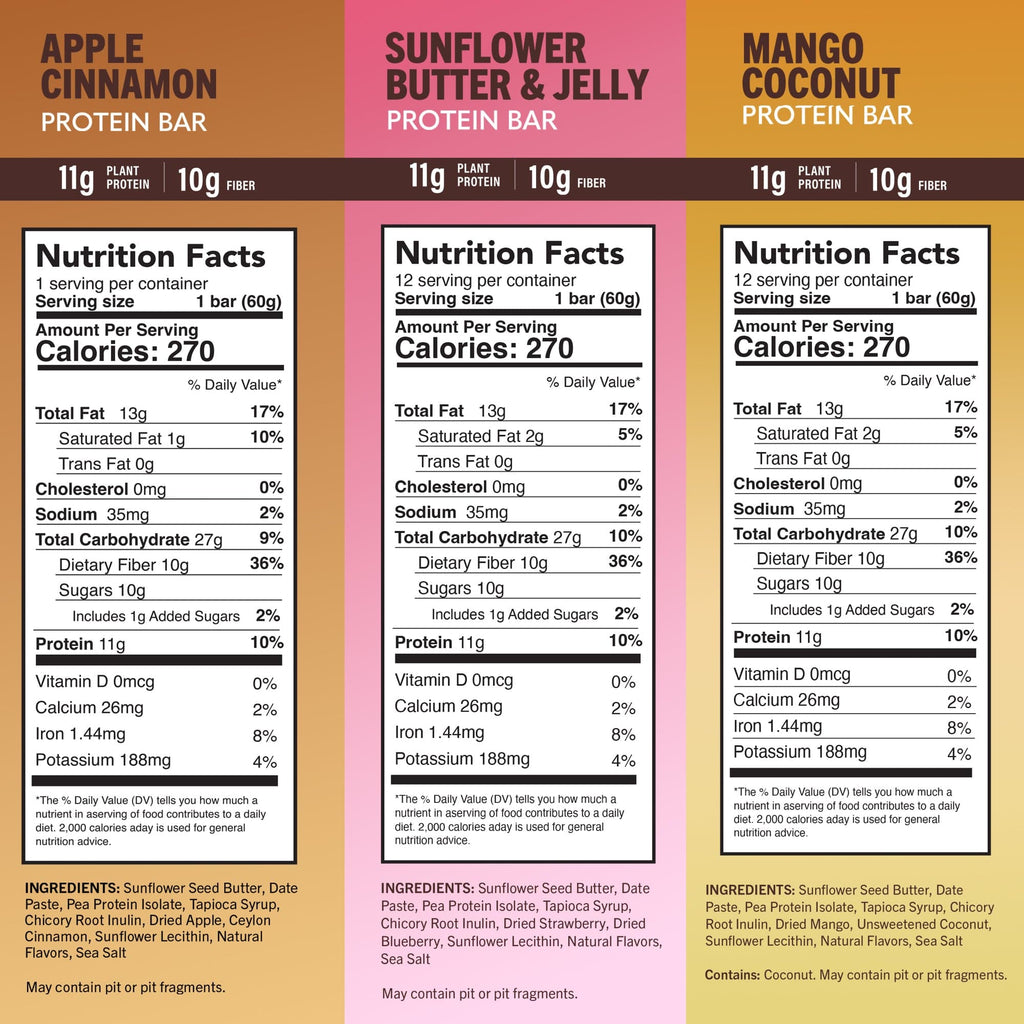 Amrita High Protein Bars · 12-Bar Variety Pack