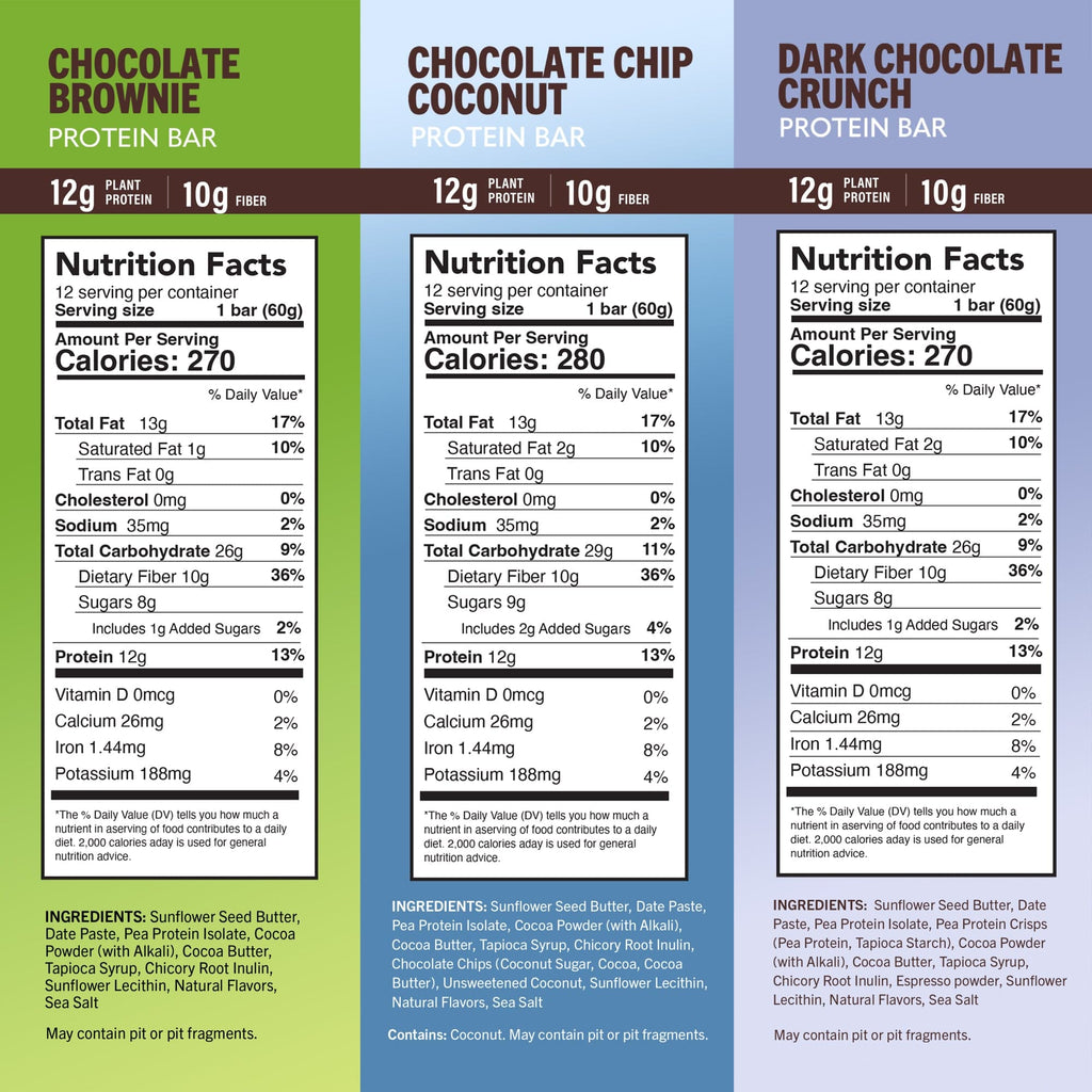 Amrita High Protein Bars · 12-Bar Variety Pack