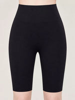 Full Size High-Waisted Seamless Compression Active Shorts Plus Size