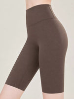 Full Size High-Waisted Seamless Compression Active Shorts Plus Size