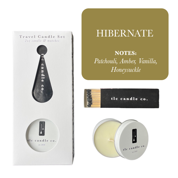 TLC Soy Travel Candle & Matches