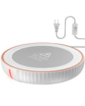 House Gem Candle Warmer Plate · White