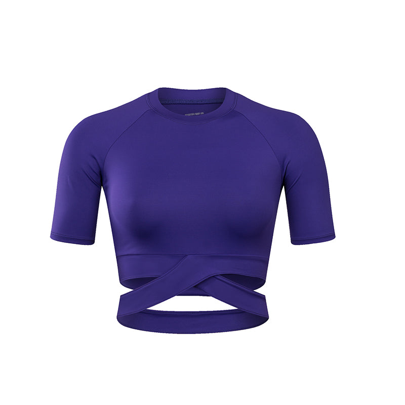Active Cropped Workout Top